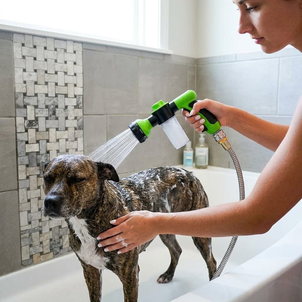 Step 2 Wash and lather pet